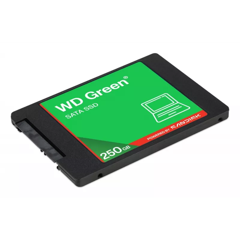 SSD WESTERN DIGITAL - WD Green - 250 GB - SATA 6Gb/s - case 2,5