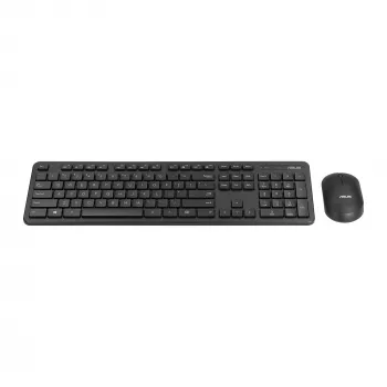 Tastiera e mouse ASUS CW100 in dotazione universale RF wireless + USB nero