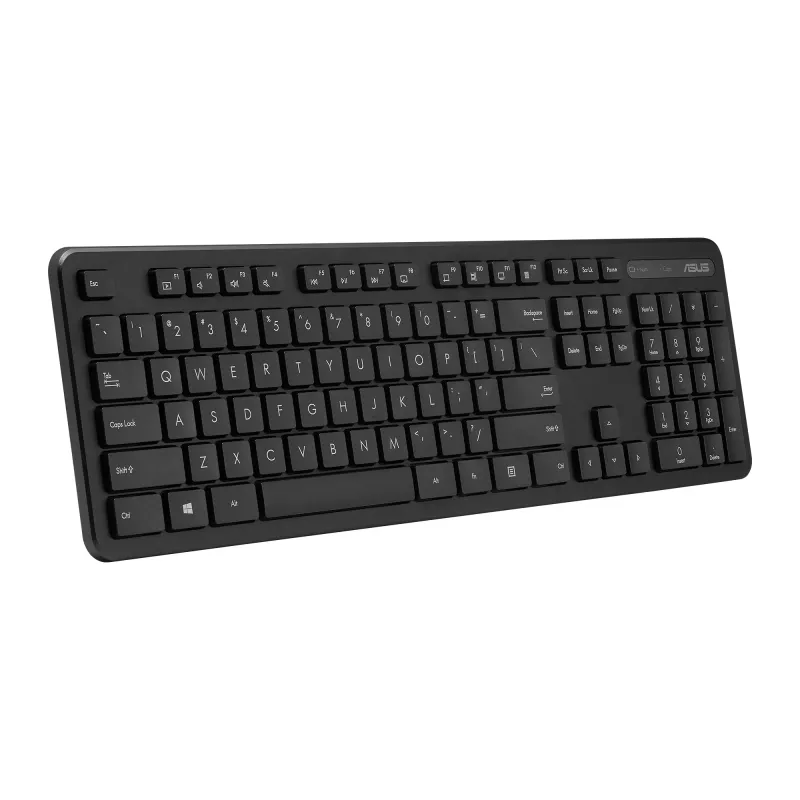 Tastiera e mouse ASUS CW100 in dotazione universale RF wireless + USB nero