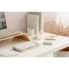 Tastiera ASUS Marshmallow KW100 wireless Bluetooth QWERTZ beige grigio bianco