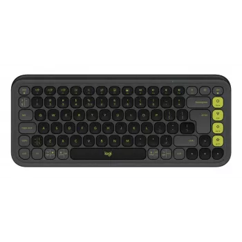 Tastiera Logitech POP Icon Keys universale Bluetooth QWERTY US International graphite verde