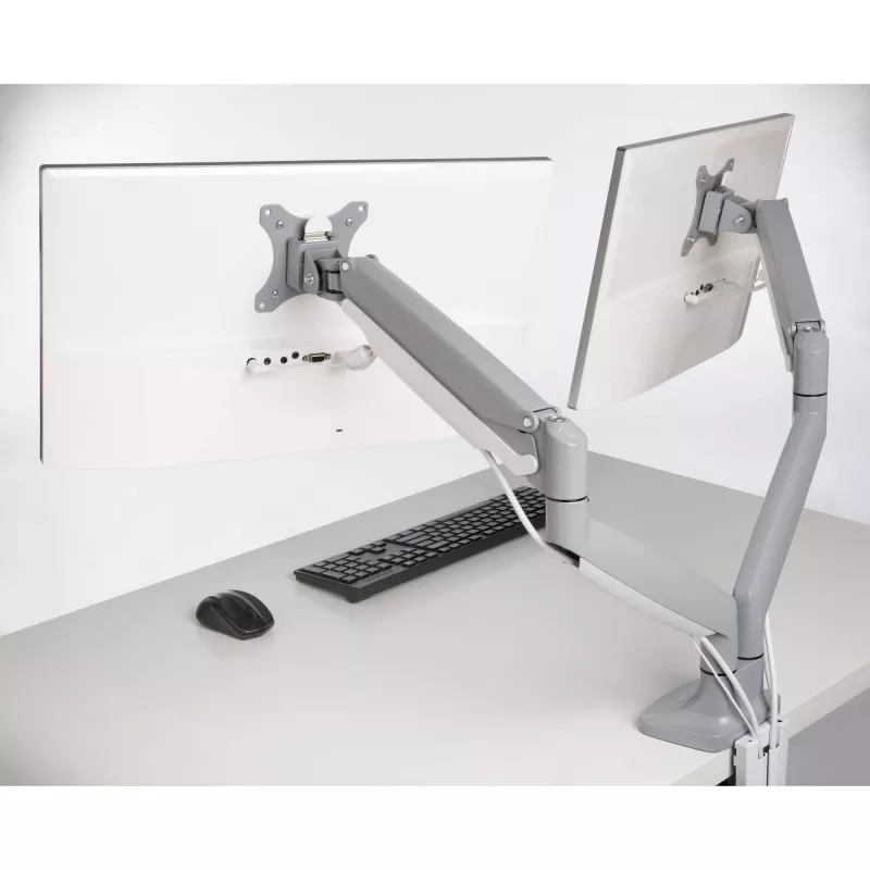 Braccio per doppio monitor regolabile in altezza Kensington SmartFit One-Touch