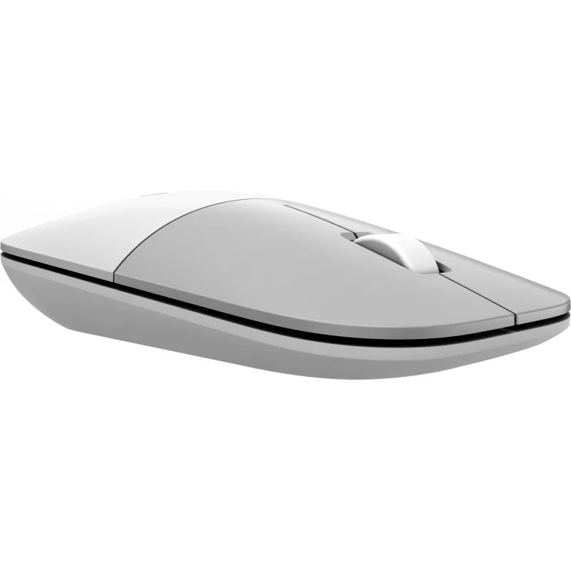 Mouse wireless HP Z3700 ceramica bianco, ambidestro, ottico, RF Wireless, 1200 DPI, argento, bianco