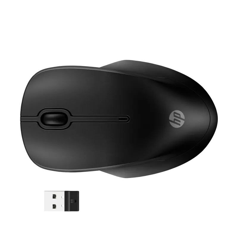 Mouse wireless HP 255 Dual, ambidestro, ottico, RF Wireless + Bluetooth, 1600 DPI, nero