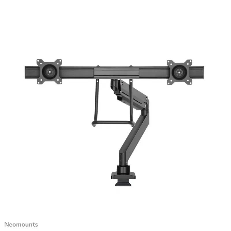 Neomounts NM-D775DXBLACK braccio per monitor 10-32 inch - pistone a gas - Topfix - stop 180°