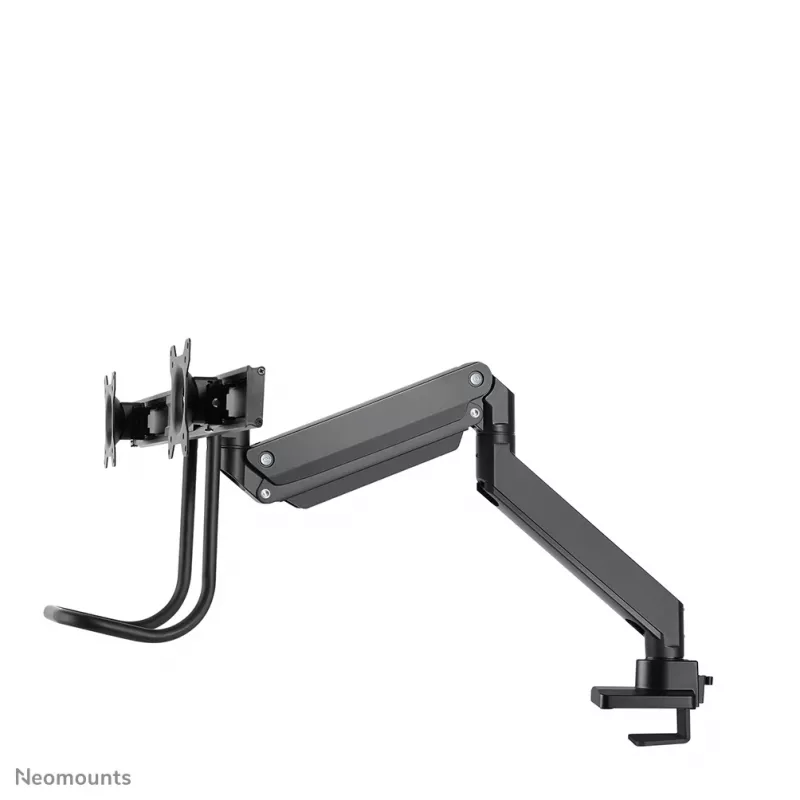 Neomounts NM-D775DXBLACK braccio per monitor 10-32 inch - pistone a gas - Topfix - stop 180°