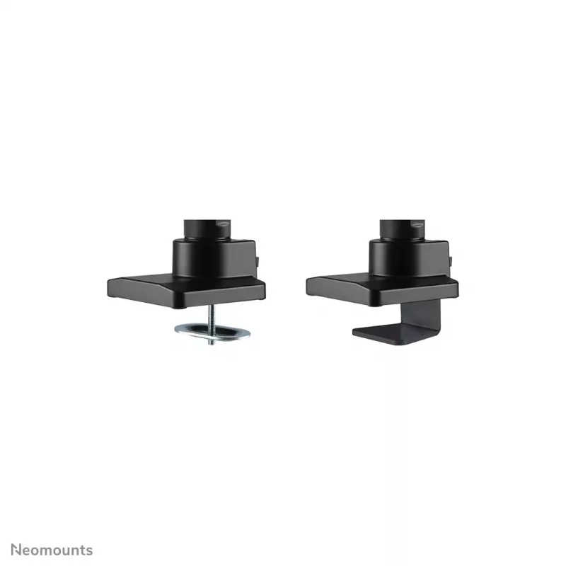 Neomounts NM-D775DXBLACK braccio per monitor 10-32 inch - pistone a gas - Topfix - stop 180°