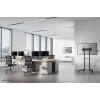 Neomounts NM-D775DXBLACK braccio per monitor 10-32 inch - pistone a gas - Topfix - stop 180°
