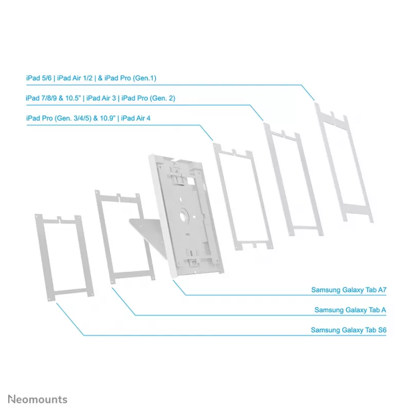 Neomounts DS15-630WH1 supporto per tablet da tavolo e parete 9,7-11