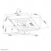Neomounts DS15-630WH1 supporto per tablet da tavolo e parete 9,7-11
