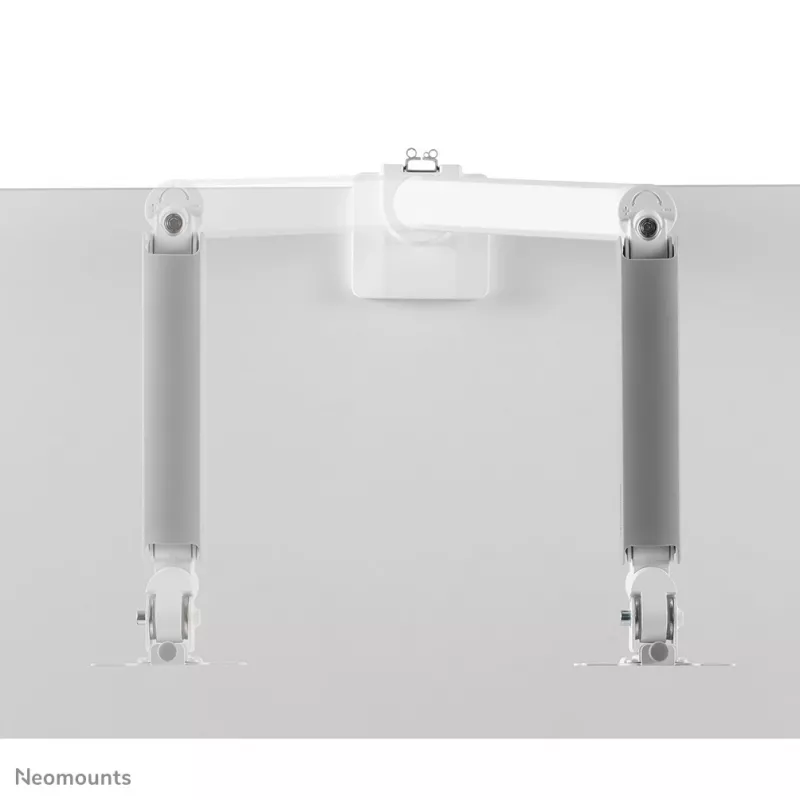Neomounts DS70-450WH1 braccio per monitor 17-42 inch - pistone a gas - Topfix - stop 180°