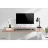 Neomounts DS70-450WH1 braccio per monitor 17-42 inch - pistone a gas - Topfix - stop 180°