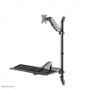 Workstation sit-stand da parete Neomounts WL90-325BL1 peso max. 9 kg