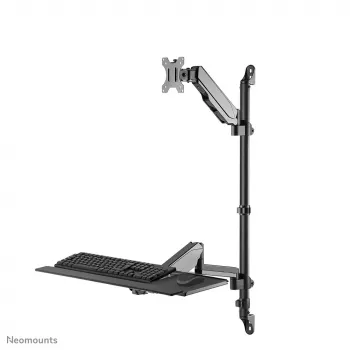 Workstation sit-stand da parete Neomounts WL90-325BL1 peso max. 9 kg
