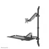 Workstation sit-stand da parete Neomounts WL90-325BL1 peso max. 9 kg