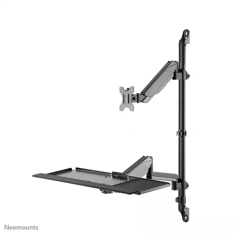 Workstation sit-stand da parete Neomounts WL90-325BL1 peso max. 9 kg