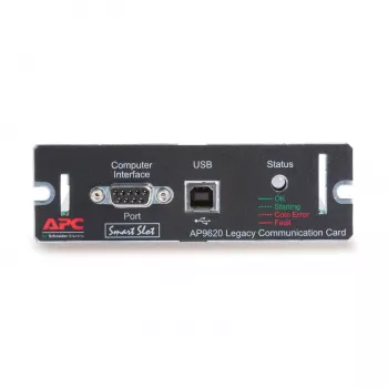 APC traduzione protocollo su UPS-Link, opzioni di gestione, scheda SmartSlot Legacy Communications, supporto UPS per comunicazione seriale tramite protocollo UPSLink