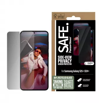 PanzerGlass SAFE. by ® Pellicola protettiva per display privacy Samsung Galaxy S25+ | S24+ | Ultra-Wide Fit con EasyAligner