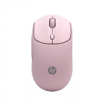 HP 400 Mouse wireless silenzioso rosa, ambidestro, RF Wireless + Bluetooth, 6000 DPI, rosa