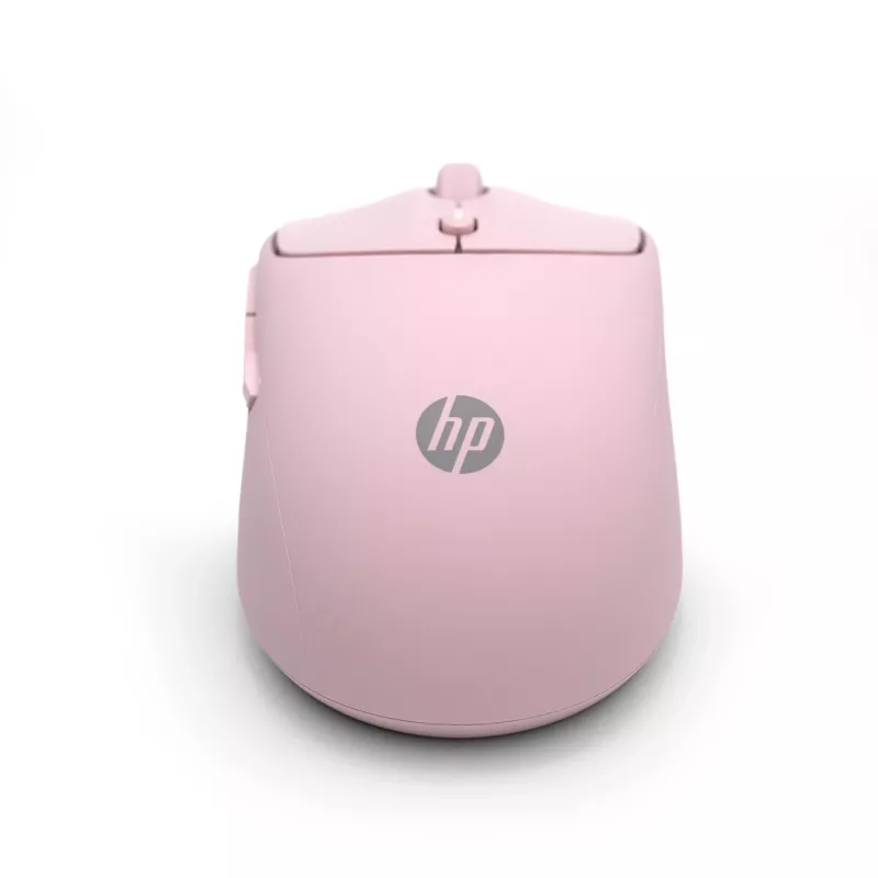 HP 400 Mouse wireless silenzioso rosa, ambidestro, RF Wireless + Bluetooth, 6000 DPI, rosa