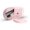 HP 400 Mouse wireless silenzioso rosa, ambidestro, RF Wireless + Bluetooth, 6000 DPI, rosa
