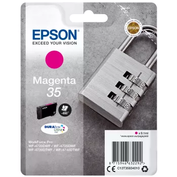 Epson Padlock confezione singola magenta 35 inchiostro DURABrite Ultra
