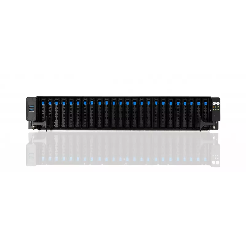 ASUS RS720A-E11-RS24U Server barebone rack 2U, argento