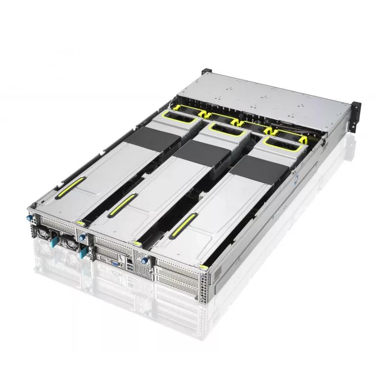 ASUS RS720A-E11-RS24U Server barebone rack 2U, argento