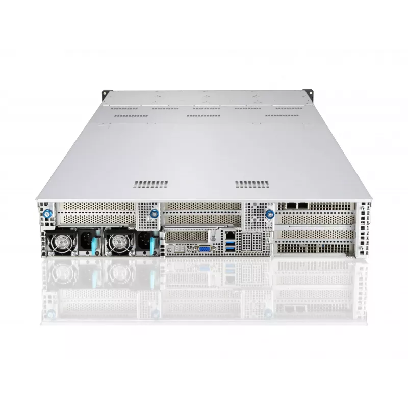 ASUS RS720A-E11-RS24U Server barebone rack 2U, argento