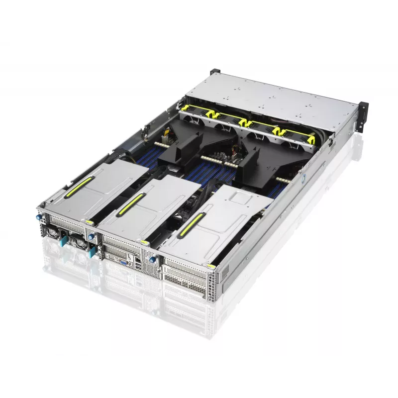 ASUS RS720A-E11-RS24U Server barebone rack 2U, argento