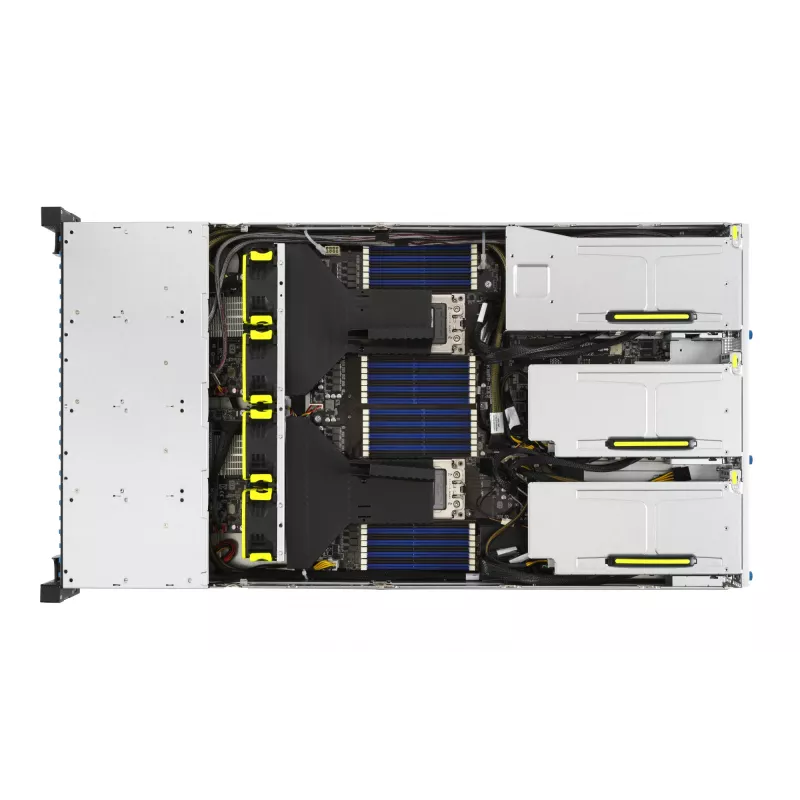 ASUS RS720A-E11-RS24U Server barebone rack 2U, argento