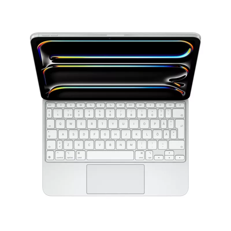 APPLE Magic Keyboard per iPad Pro 11 inch M4 – svedese – bianco