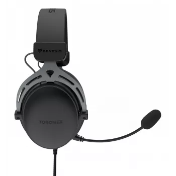 Headset gaming cablato binaurale Genesis Toron 531 — circumaurale, 32 Ω, 20–20000 Hz, cavo 1 m