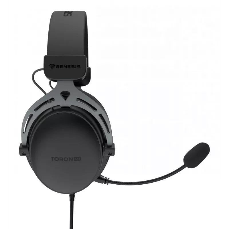 Headset gaming cablato binaurale Genesis Toron 531 — circumaurale, 32 Ω, 20–20000 Hz, cavo 1 m