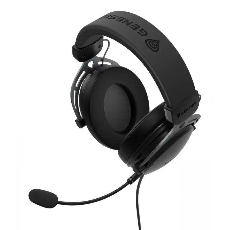 Headset gaming cablato binaurale Genesis Toron 531 — circumaurale, 32 Ω, 20–20000 Hz, cavo 1 m
