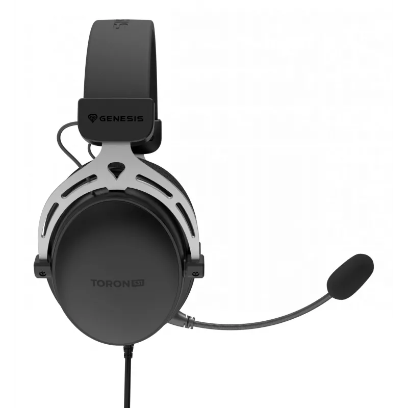 Headset gaming cablato binaurale Genesis Toron 531 — circumaurale, 32 Ω, 20–20000 Hz, cavo 1 m