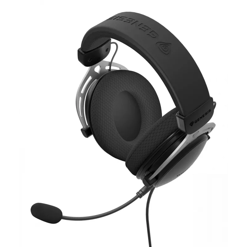 Headset gaming cablato binaurale Genesis Toron 531 — circumaurale, 32 Ω, 20–20000 Hz, cavo 1 m