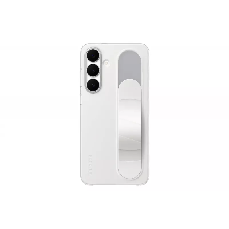 Custodia Standing Grip Samsung per Galaxy S25 FE – bianco, supporto da tavolo
