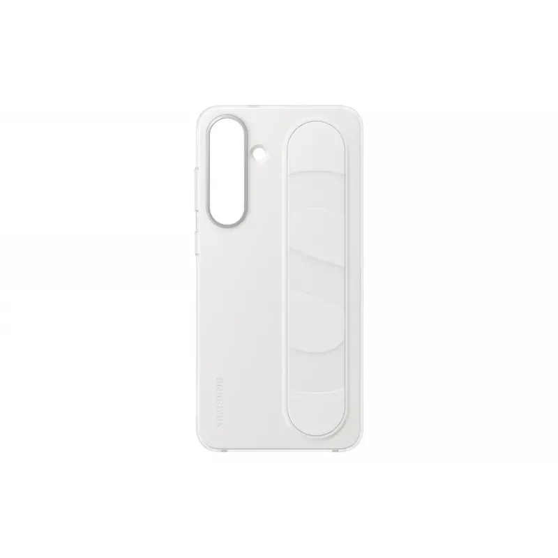 Custodia Standing Grip Samsung per Galaxy S25 FE – bianco, supporto da tavolo