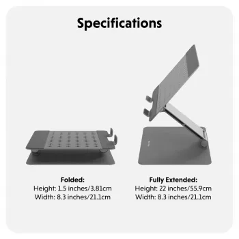 TARGUS Hyperspace Flex supporto per laptop - Grigio