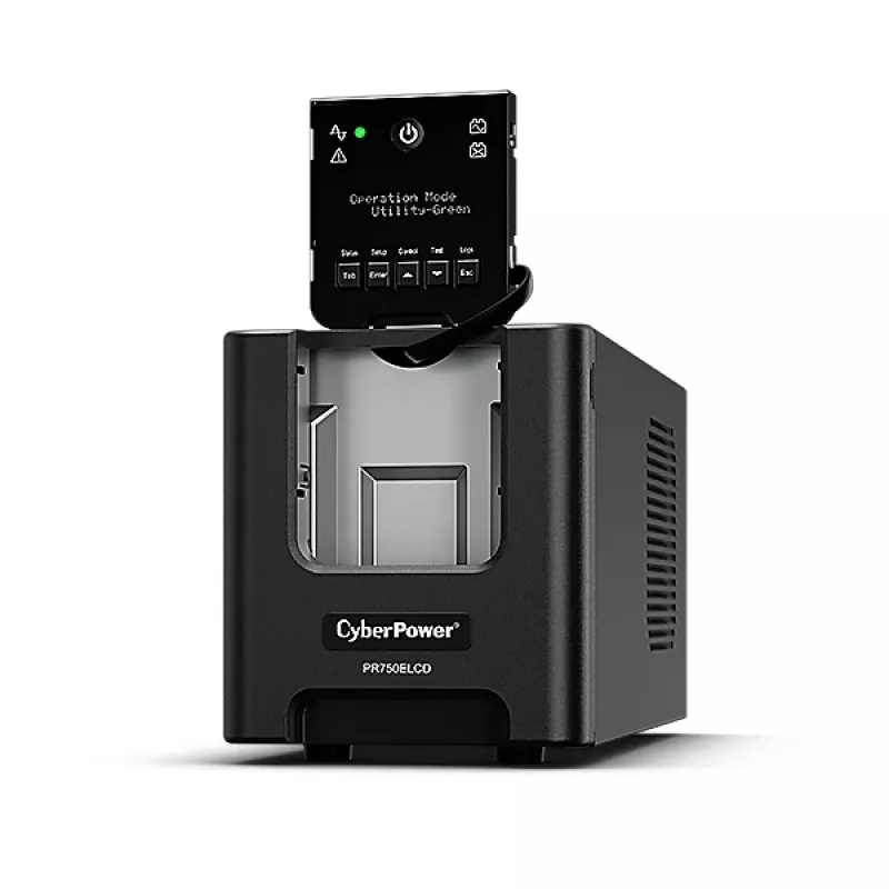 CyberPower PR750ELCD UPS (gruppo di continuità) Line-Interactive 0,75 kVA 675 W 6 uscite AC