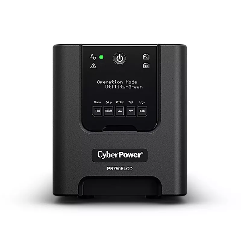 CyberPower PR750ELCD UPS (gruppo di continuità) Line-Interactive 0,75 kVA 675 W 6 uscite AC
