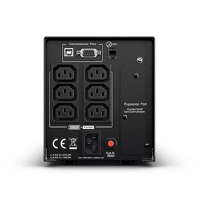 CyberPower PR750ELCD UPS (gruppo di continuità) Line-Interactive 0,75 kVA 675 W 6 uscite AC