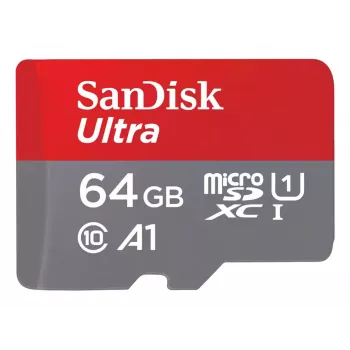 WESTERN DIGITAL SanDisk Ultra micro SDXC 64 GB più adattatore SD 140 MB/s A1 Classe 10 UHS-I – confezione da 2