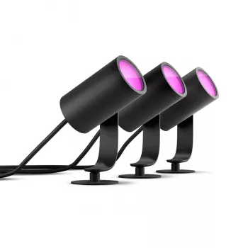Lampada da appendere smart Philips Hue White and Colour Ambience Lily Outdoor Spot Light 1741430P7