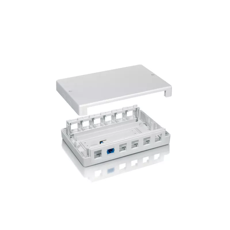 Scatola da incasso per 12 porte Keystone Jack Equip 125460