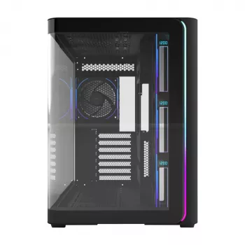 Case FSP M580-BP Plus Midi Tower mITX, mATX nero ARGB, Midi Tower, PC, nero, ATX, micro ATX, Mini-ITX, vetro, SPCC, 16 cm