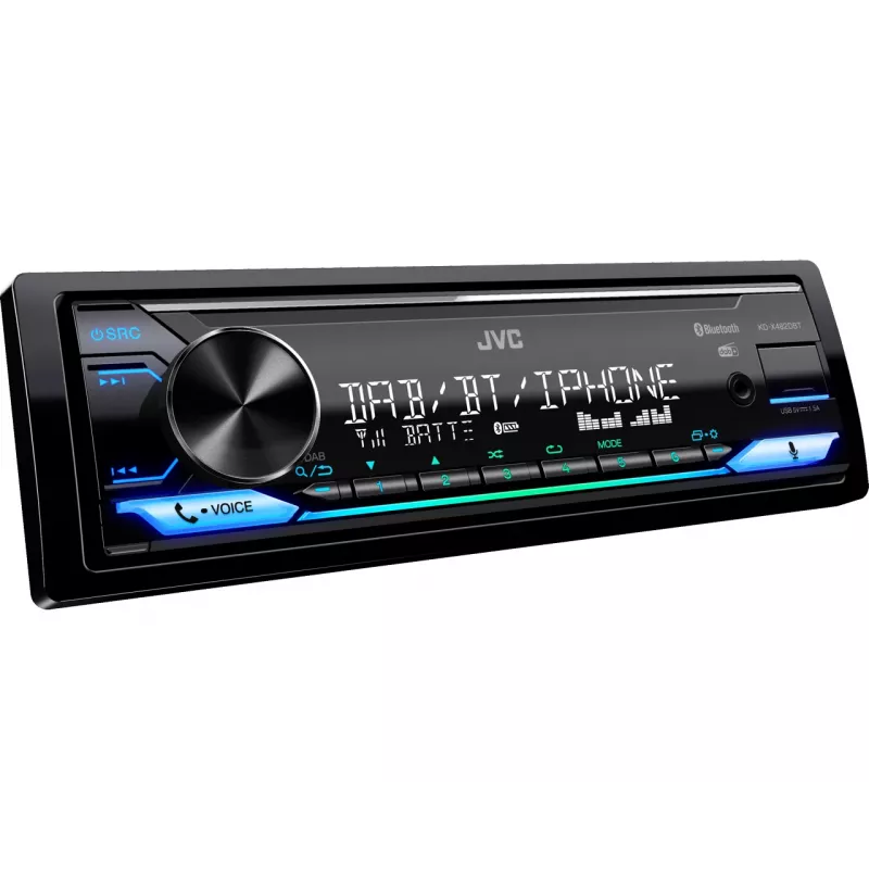 JVC KD-X482DBT nero 200 W Bluetooth
