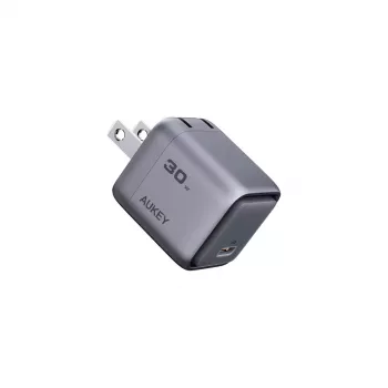 Caricabatterie AUKEY Comet 30W USB-C PA-C1 da interno AC telefono cellulare grigio