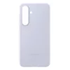 Custodia in silicone per Samsung Galaxy S25 FE — azzurro, per schermo da 6,7 pollici, interno in microfibra